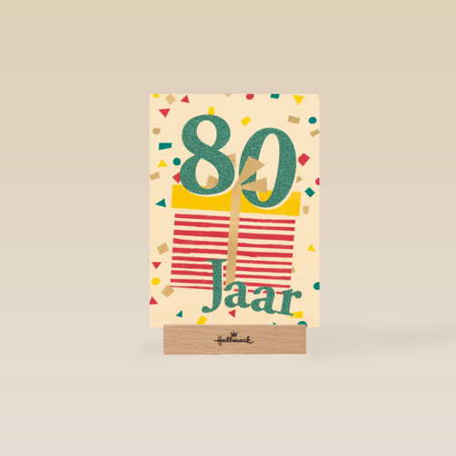 verjaardagskaart man vrouw 80 jaar