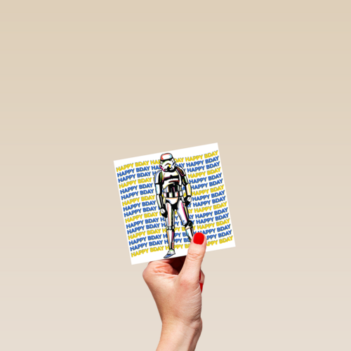 Stormtrooper Happy Birthday