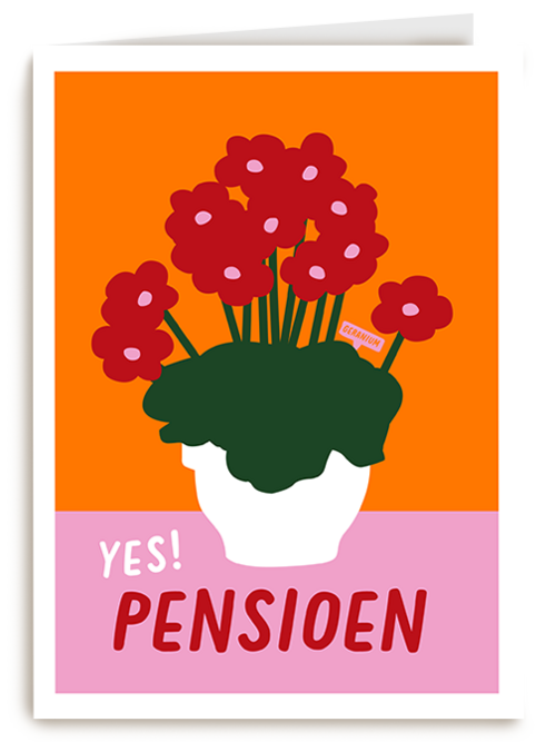 Kaart Hallmark | Pensioen | Yes Pensioen Bos Bloemen