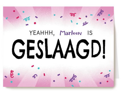 yeah is geslaagd