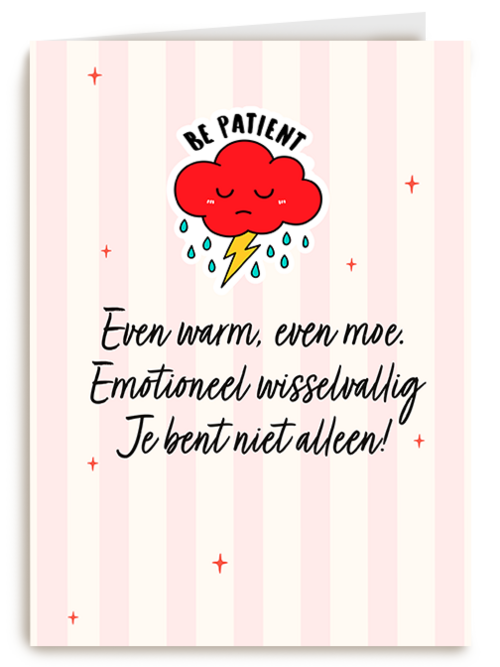 Kaart Hallmark | Overgang | Menopauze Be Patient