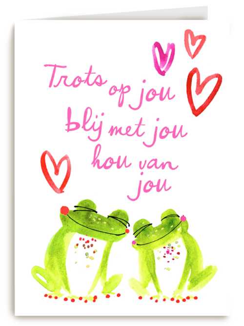 Kaart Hallmark | Valentijn | Valentijnskaart Klassiek Blij Met Jou Hou Van Jou