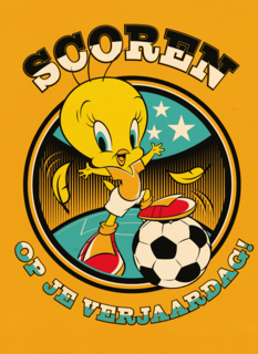 scoor op je verjaardag met tweety