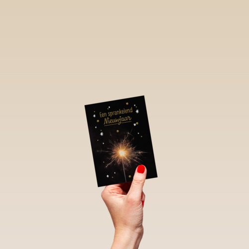 vuurwerk een sprankelend nieuwjaar
