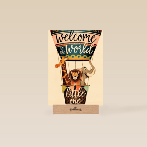 geboorte kaart welcome to the world