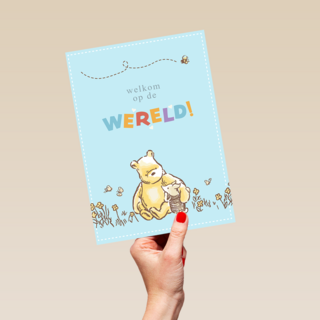 Winnie The Pooh Welkom op de wereld