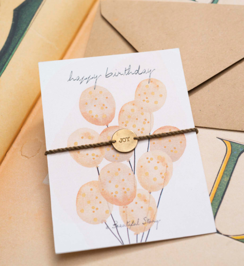 A Beautiful Story Happy Birthday Armbandje