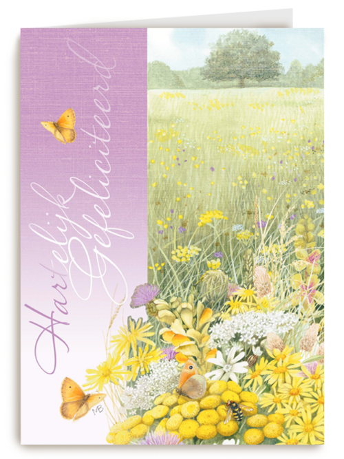 bloemenweide hartelijk gefeliciteerd