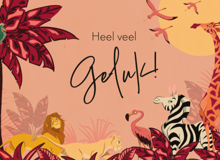 Heel veel geluk Lion King