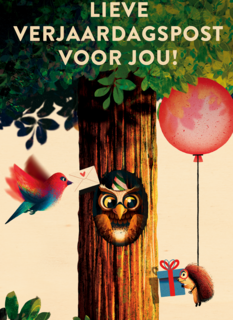 Lieve verjaardagpost voor jou