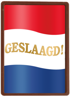 geslaagd kaart nederlandse vlag