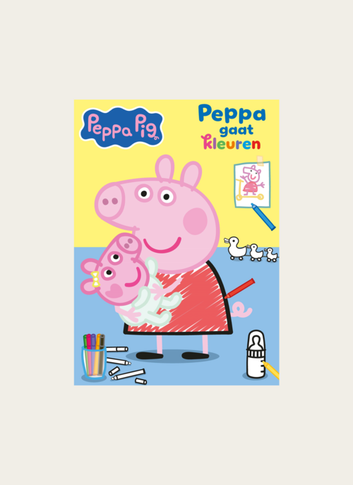 Kleurblok Peppa Pig Cadeau Sport, Spellen En Speelgoed |