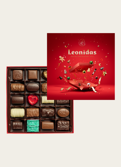 Leonidas Kerstmis Chocolade Geschenk 300g | Leonidas Cadeau Chocolade |