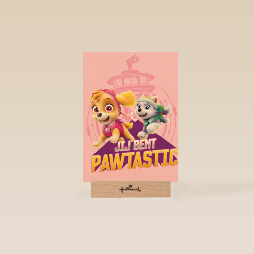 Jij bent Pawtastic kaart Paw Patrol