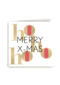 kerstkaart hip merry xmas hohoho