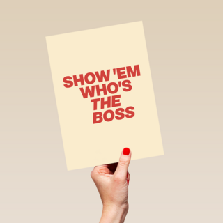 goed gedaan kaart andc show them who is boss