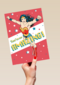 Wonderwoman moederdagkaart