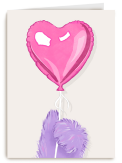 Hart Ballon Fluffy Hands