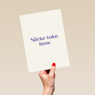 Nieuwe woning kaart andc sjieke toko hoor
