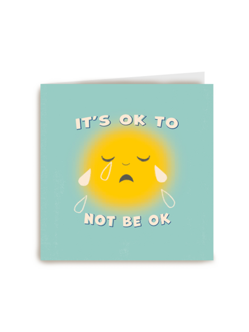 Kaart Hallmark | Moeilijke Momenten Mentale Gezondheid | Its Ok To No Be Ok