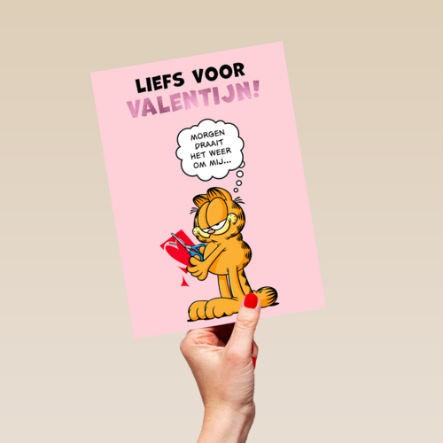 Garfield Liefs voor Valentijn
