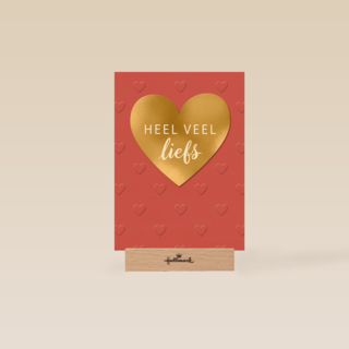 valentijnskaart stijlvol beterschap sterkte heel veel liefs