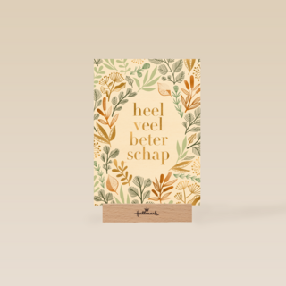 Heel veel beterschap floral