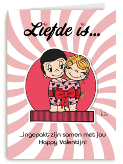 Liefde is ingepakt zijn