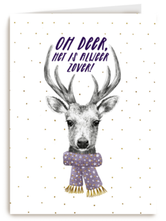 oh deer het is kerst