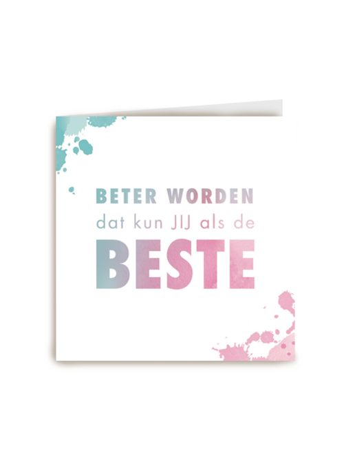 beter worden kan jij als de beste