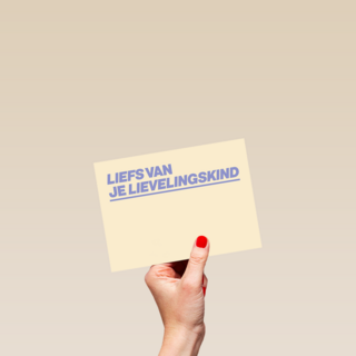 Liefs van je lievelingskind andc