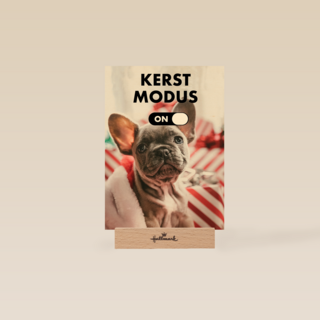 hallmark kerstkaart kerstmodus on