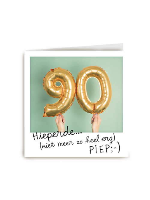 polaroid 90 jaar oud geworden