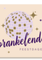 Kerstkaart sprankelende feestdagen