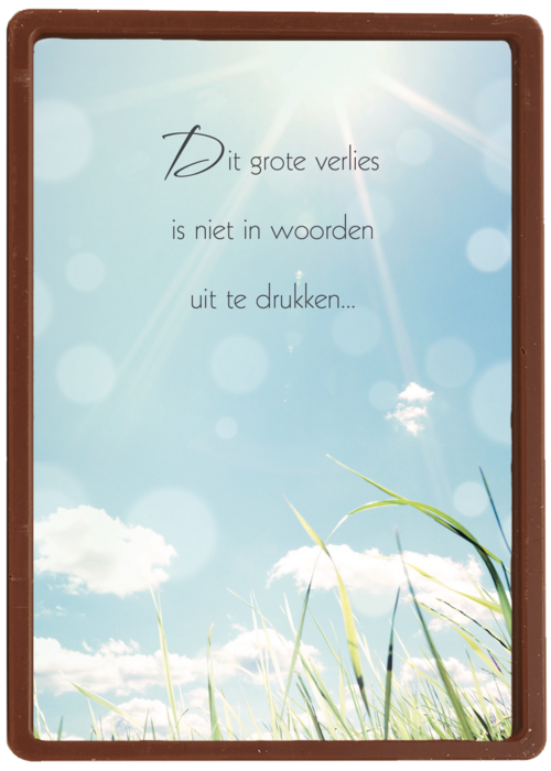 Kaart Hallmark | Condoleance Kaarten | Grote Verlies Woorden Uit Te Drukken
