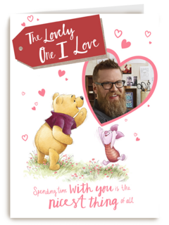Valentijnskaart foto Winnie the Pooh