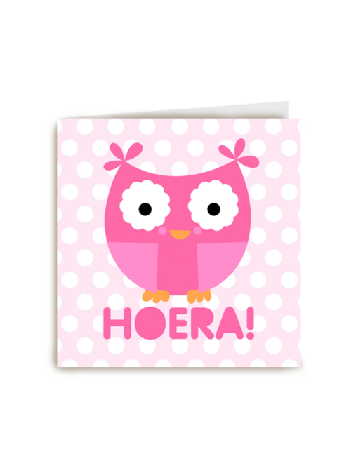 roze uil hoera