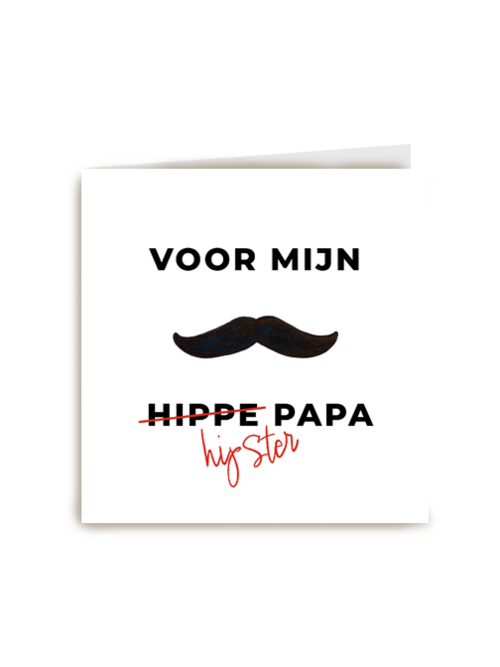 Voor mijn hipster papa