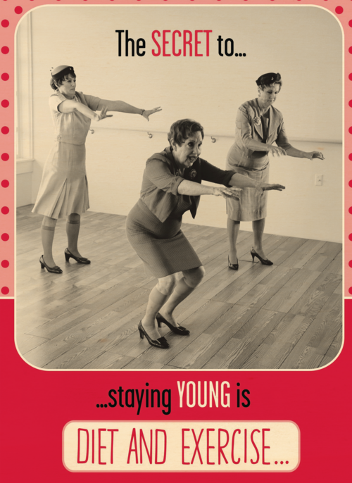 humor vrouwen dansen