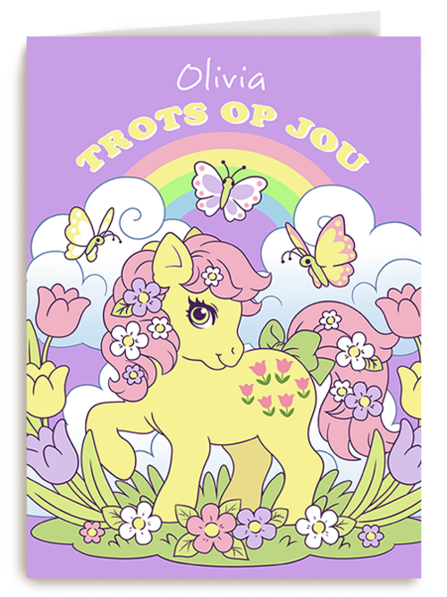 Kaart | Compliment | My Little Pony Trots Op Jou