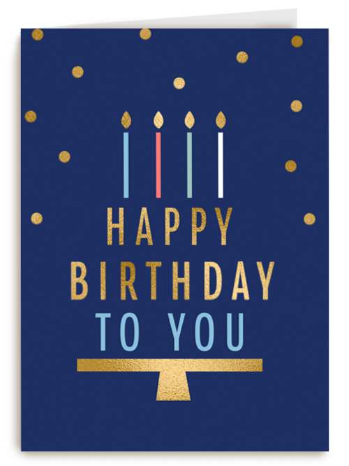 Verjaardagskaart Hallmark | Verjaardag Kaart Man Stijlvol Happy Birthday To You