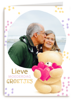 moederdag fotokaart forever friends lieve moederdag groetjes