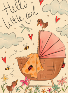 Matia Studio Hello Little Girl