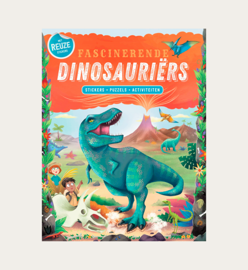 Stickerboek Fascinerende Dinosauriërs Cadeau Sport, Spellen En Speelgoed |