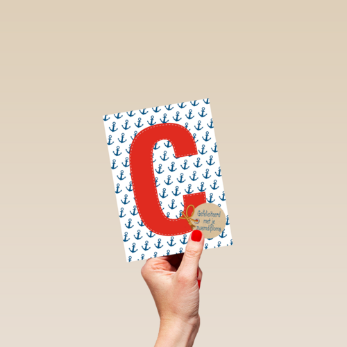 gefeliciteerd met je zwemdiploma C