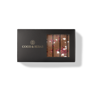 Coco & Sebas Melkchocolade Framboos Merengue Bites 8 stuks