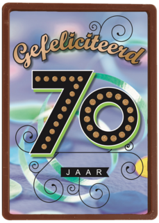 leeftijd zeventig gefeliciteerd