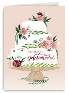 botanical van harte gefeliciteerd met jullie huwelijk
