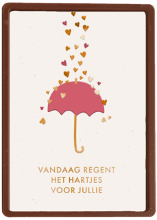 Het regent hartjes voor jullie