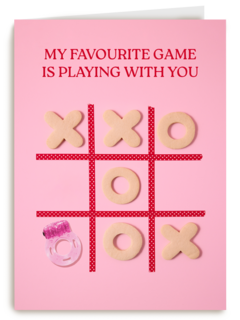 My favourite game is playing with you